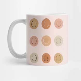 Abstract Boho Chic Hats Mug